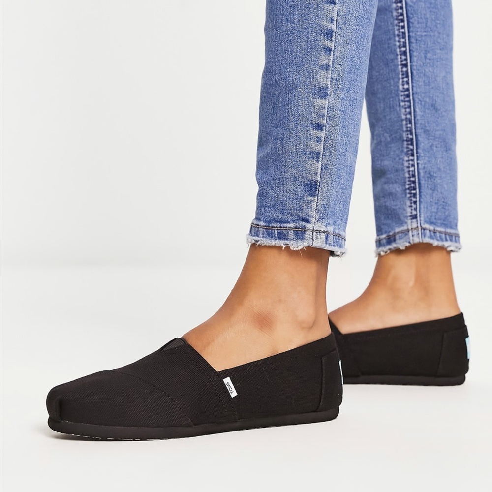 Toms Alpargata Black Espadrilles